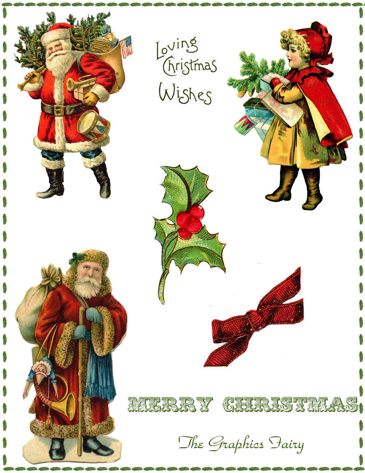 2 Printable Christmas Stickers! - The Graphics Fairy throughout Christmas Stickers Sheet Printable