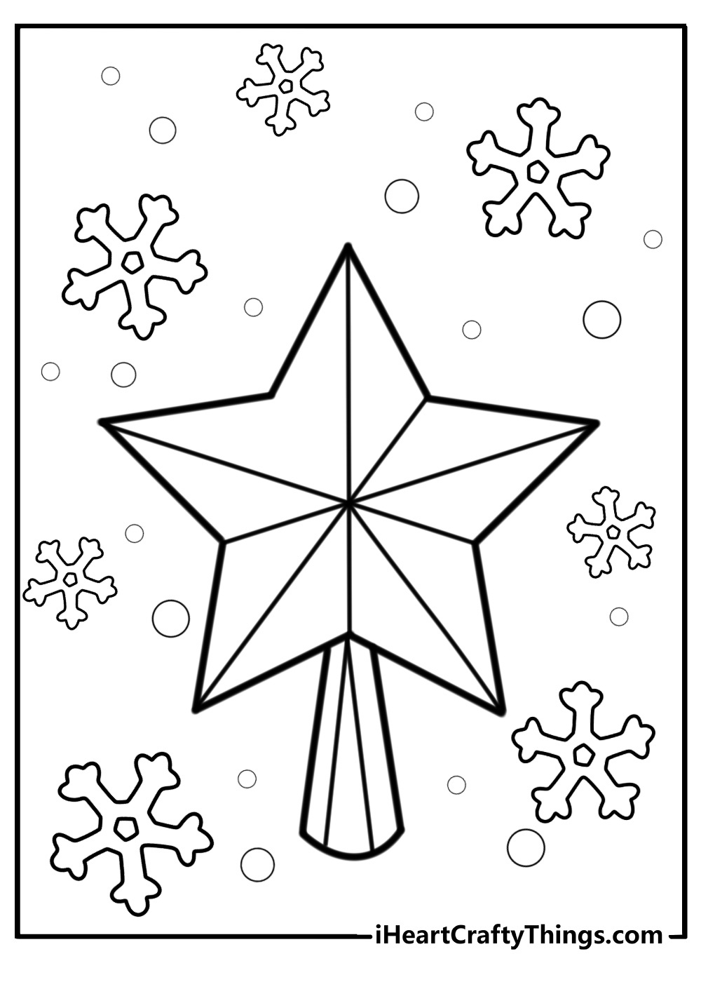 20 Christmas Star Coloring Pages (100% Free Printable Pdf) with regard to Printable Christmas Tree with Star Coloring Page