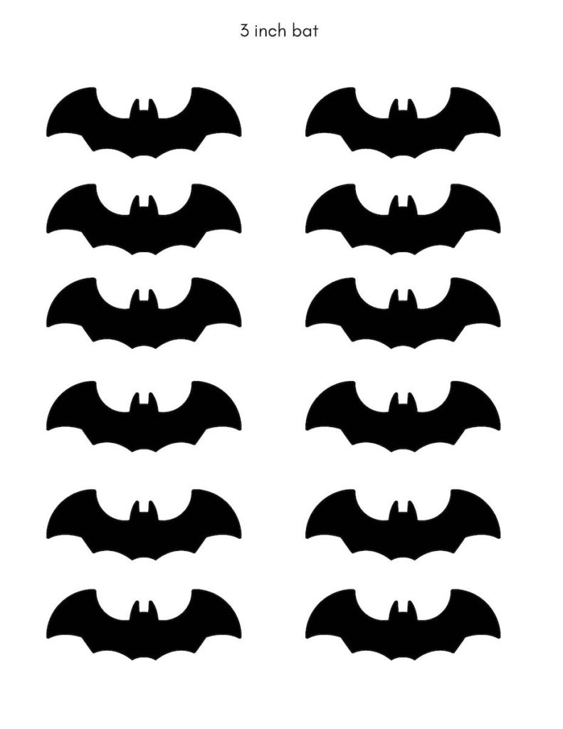 Bat Template For Halloween Crafts And Decorations - Originalmom inside Printable Halloween Bat Template