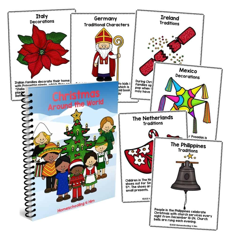 Christmas Around The World Printables - Homeschooling 4 Him for Printable Christmas Around the World