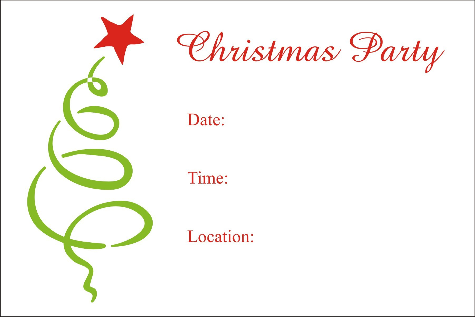 Christmas Party Free Printable Holiday Invitation Personalized throughout Printable Christmas Party Invitations