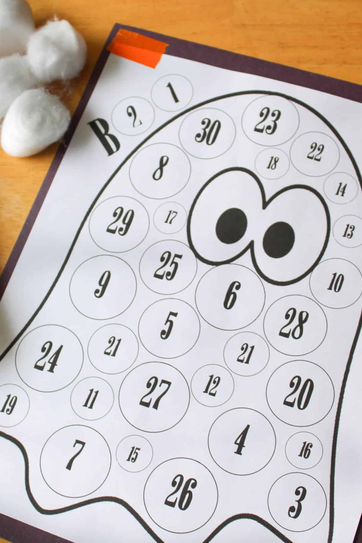 Free Printable Halloween Countdown For Kids - Made With Happy intended for Printable Halloween Countdown Calendar