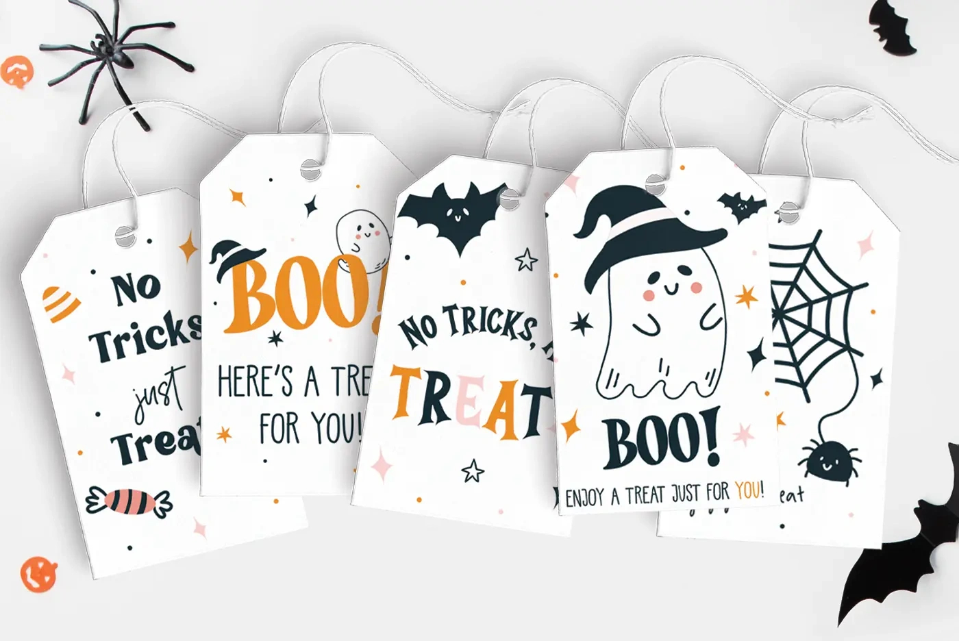 Free Printable Halloween Treat Bag Tags - Favorite Printables regarding Halloween Gift Tags Printable