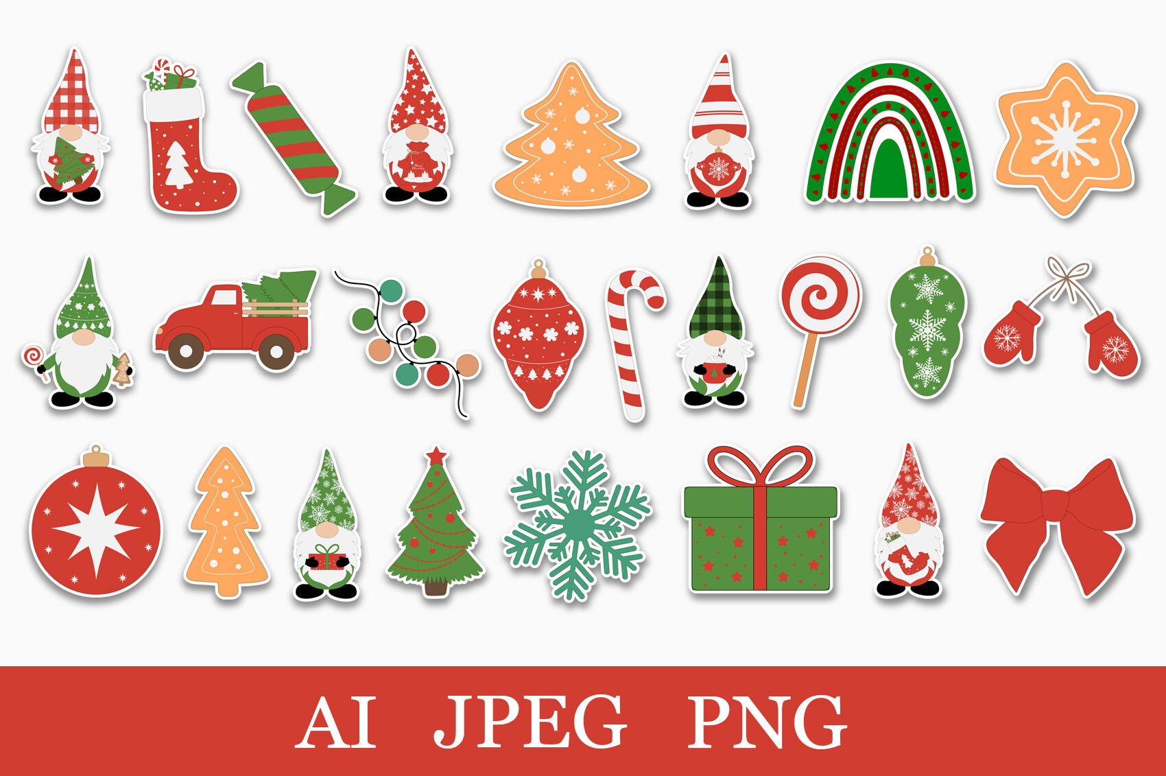 Gnomes Stickers. Christmas Stickers. Stickers Printable Png pertaining to Christmas Stickers Printable