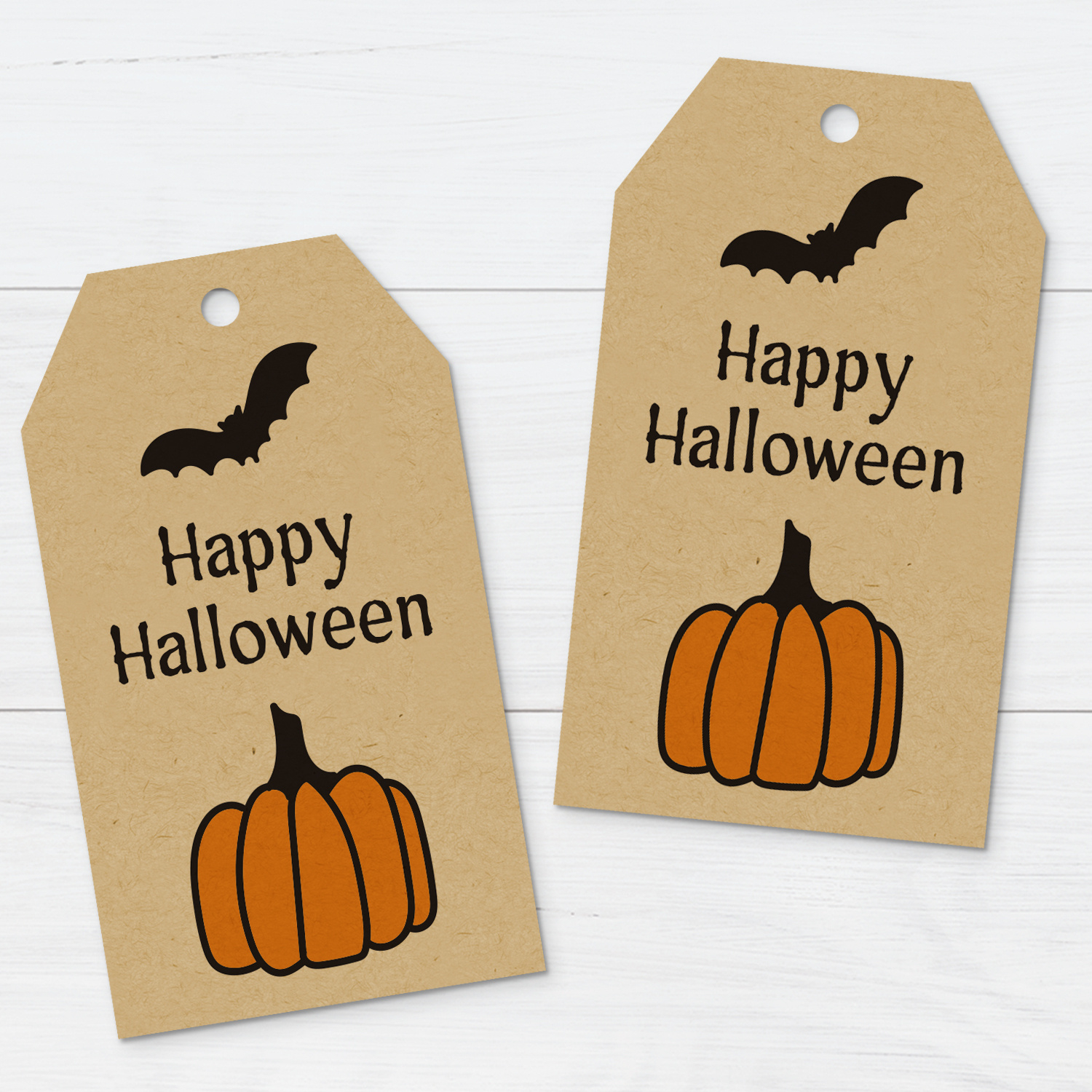 Happy Halloween Gift Tags - Free Printable Download with Happy Halloween Gift Tags Printable