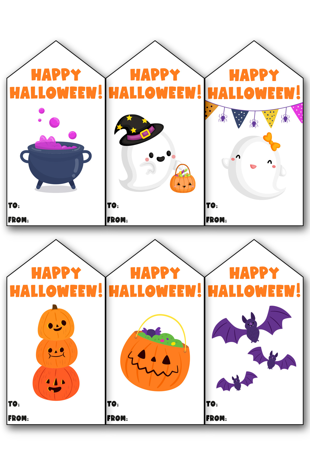 Happy-Halloween-Printable-Tags-Example-01 - Mom Envy pertaining to Happy Halloween Gift Tags Printable