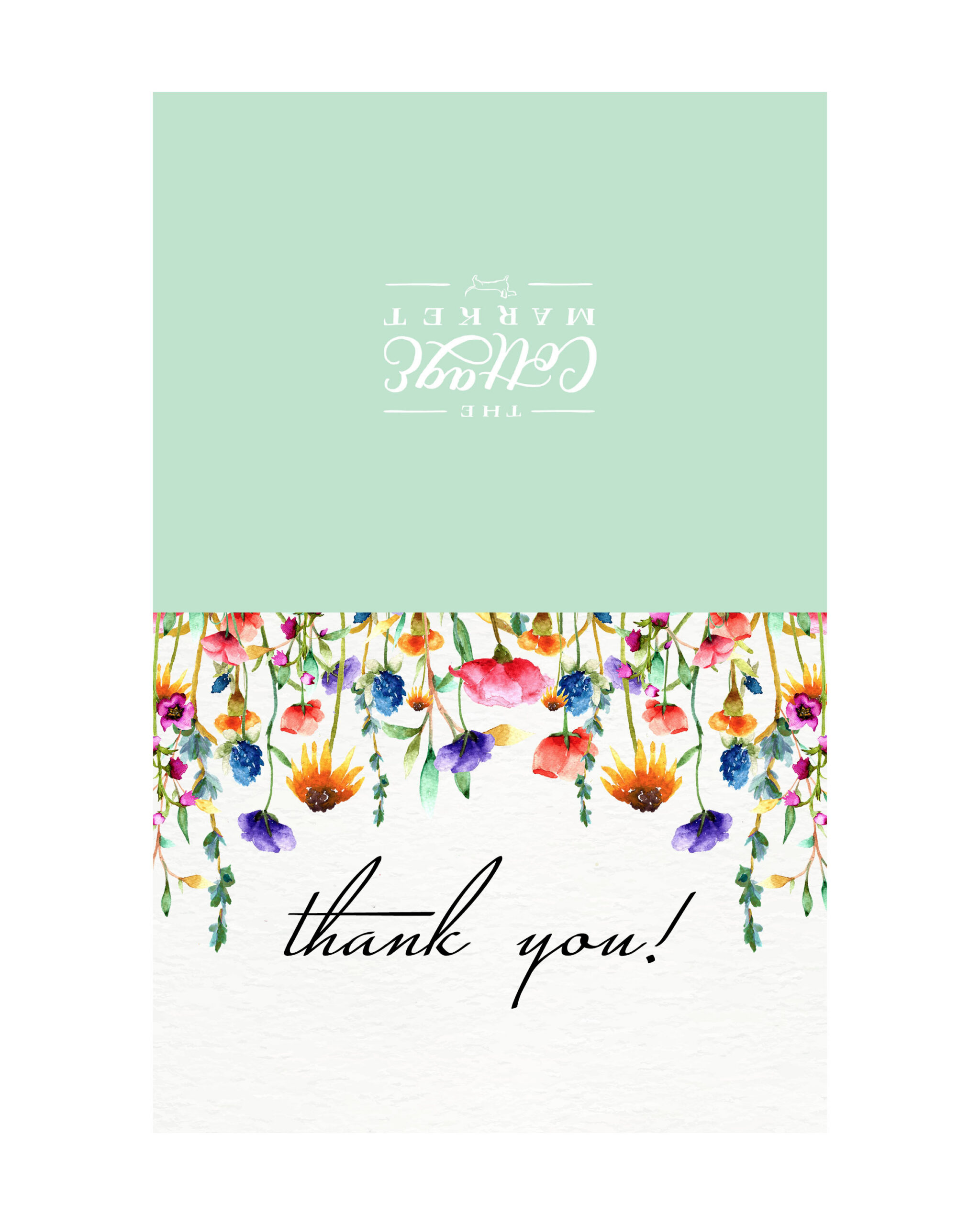 10 Free Printable Thank You Cards You Can&amp;#039;T Miss - The Cottage Market for Thank You Cards Printable