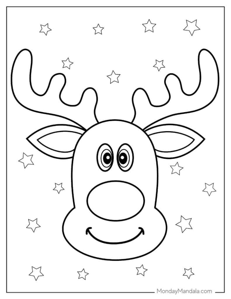 1,000 Christmas Coloring Pages (Free Pdf Printables) regarding Christmas Coloring Pages Printable
