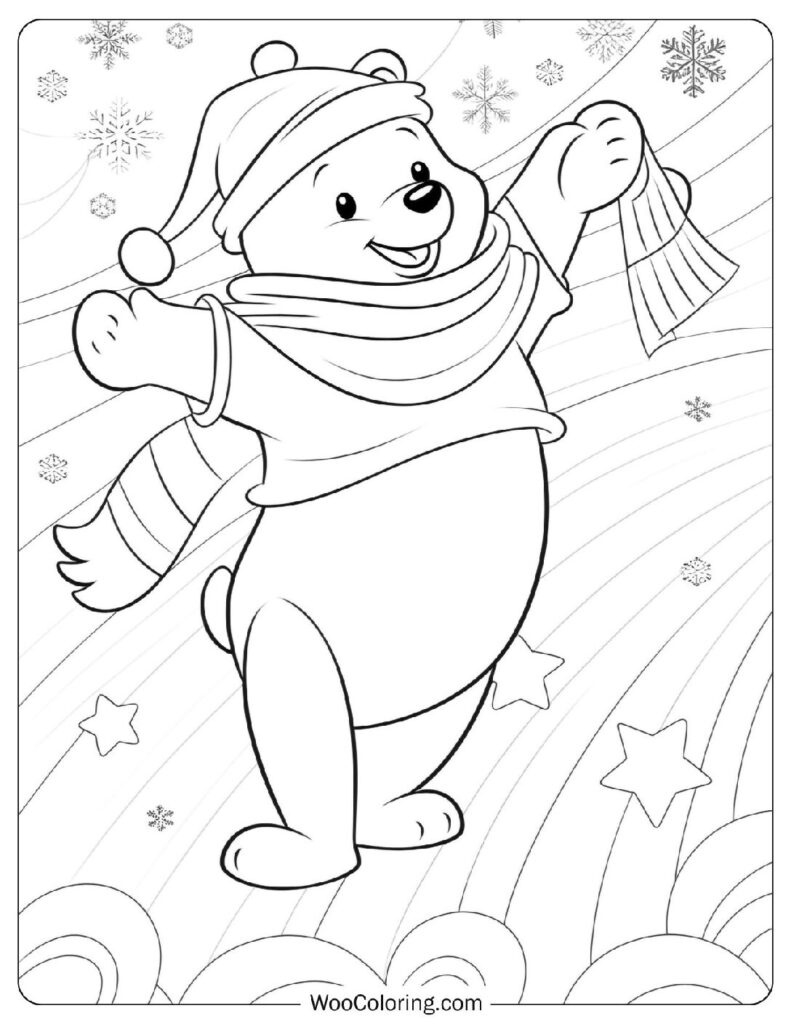 1,500 Christmas Coloring Pages (Free Pdf To Print) | Woo Coloring for Free Christmas Printable Coloring Pages