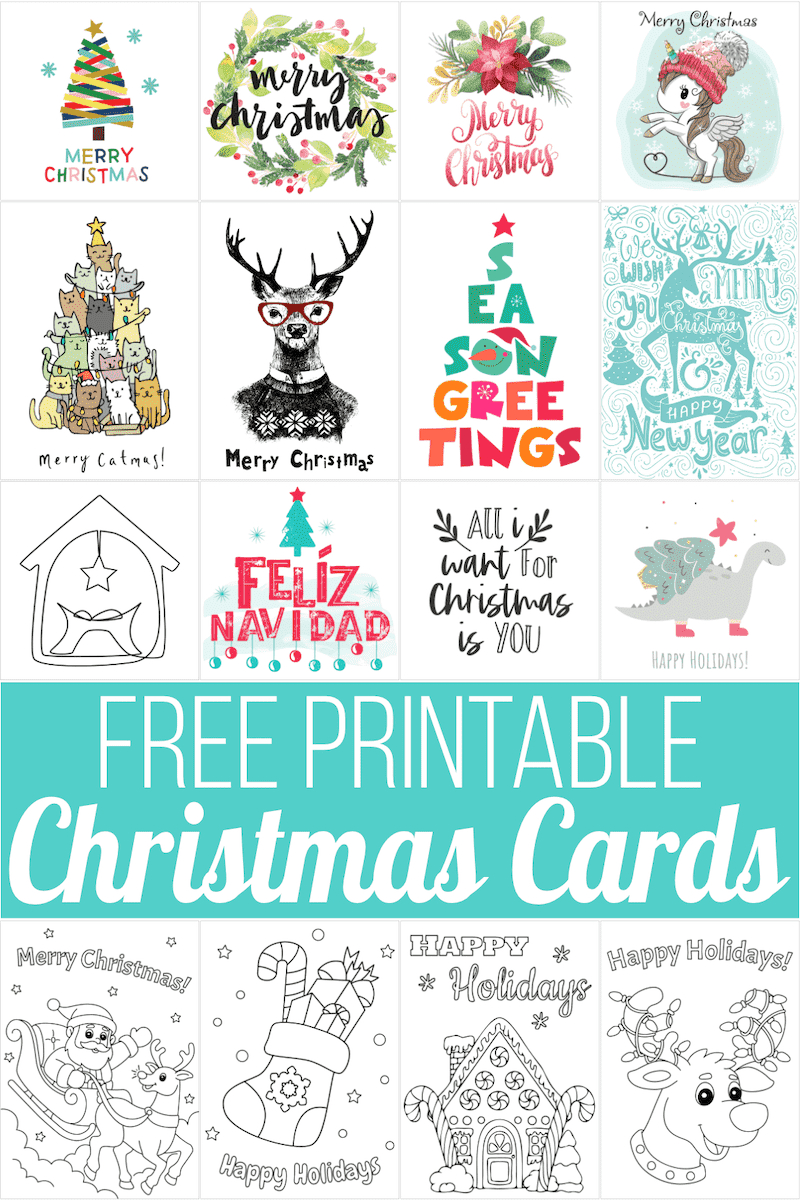 160 Free Printable Christmas Cards For 2025 with regard to Printable Christmas Cards Free