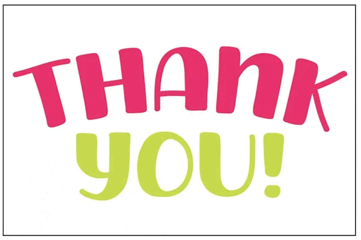 24 Free Printable Thank You Cards | Lamberts Lately regarding Thank You Cards Printable Free