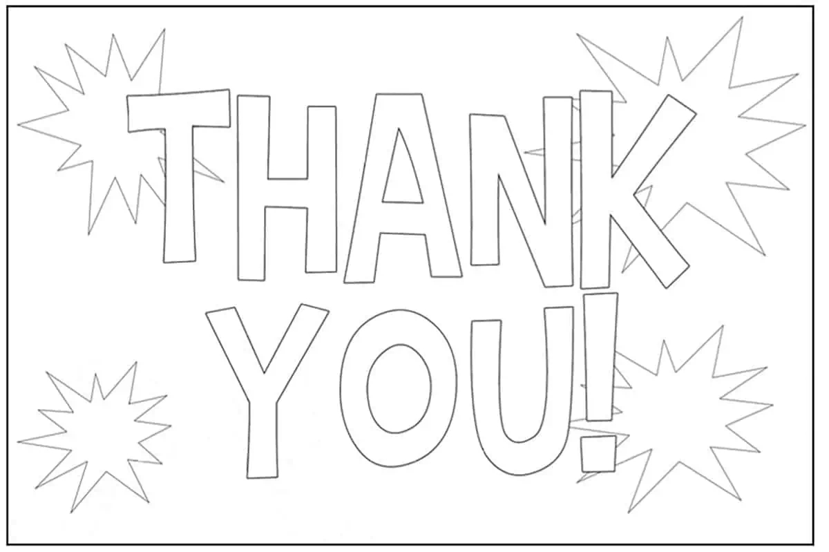 24 Free Printable Thank You Cards | Lamberts Lately with regard to Thank You Cards Printable Coloring Free