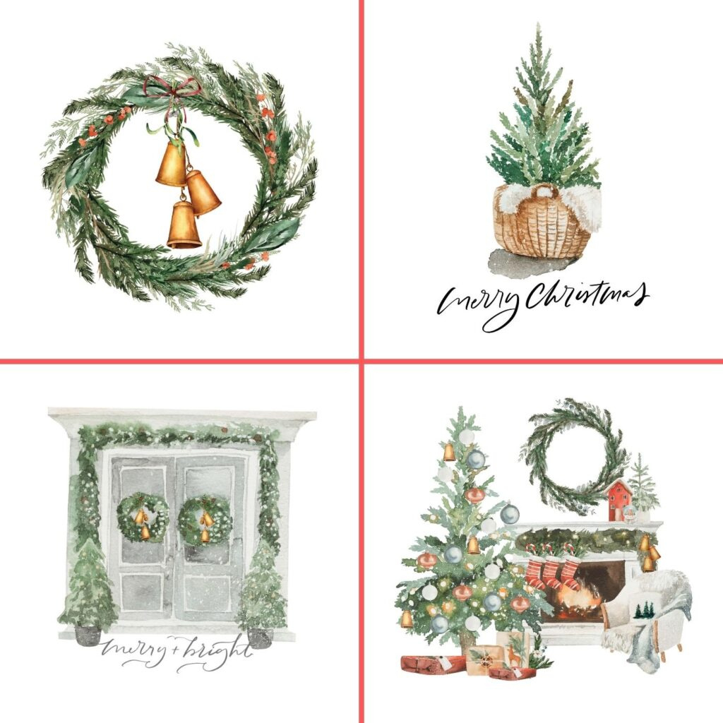 50 Festive Free Christmas Printables For Your Home in Christmas Printables Free