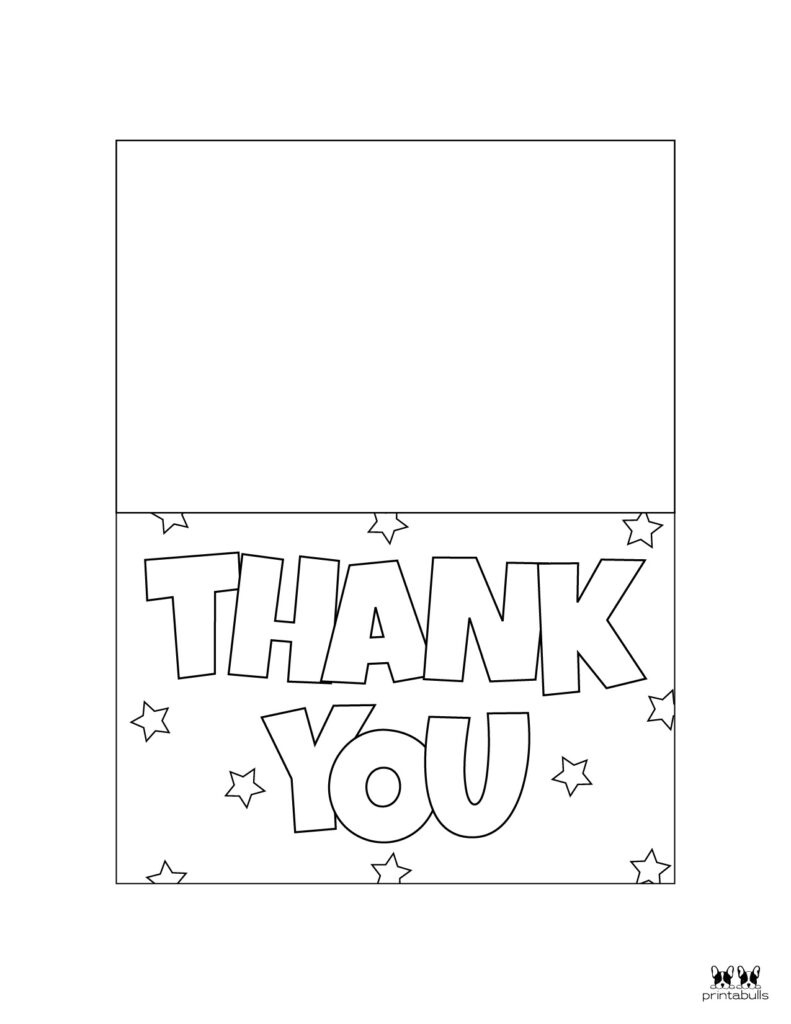 Aesthetic Thank You Card Template Download On Thank You Note throughout Blank Inside Thank You Cards Printable