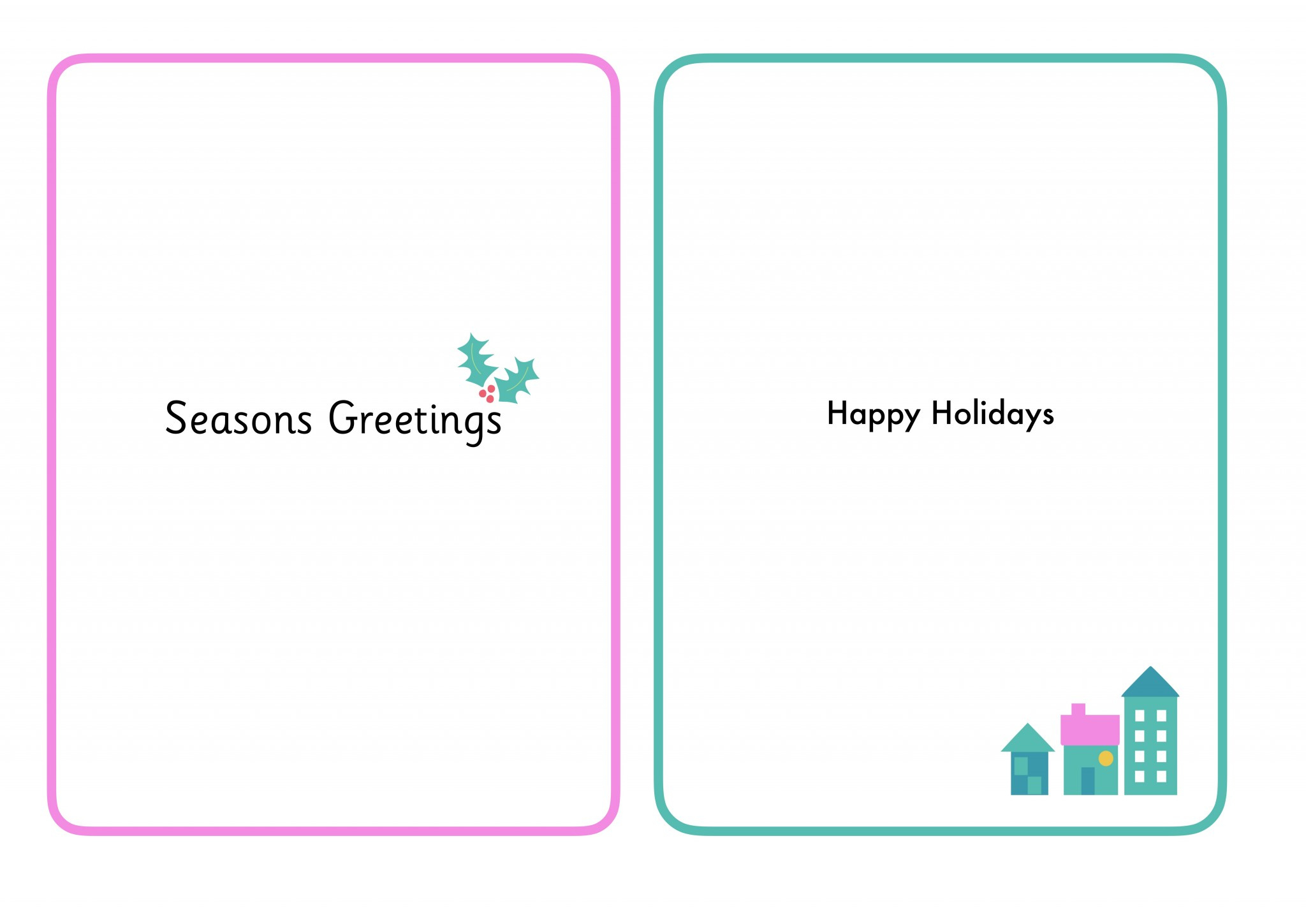 Christmas Card Inserts With Small Images - Printable Teaching in Downloadable Free Printable Christmas Card Inserts