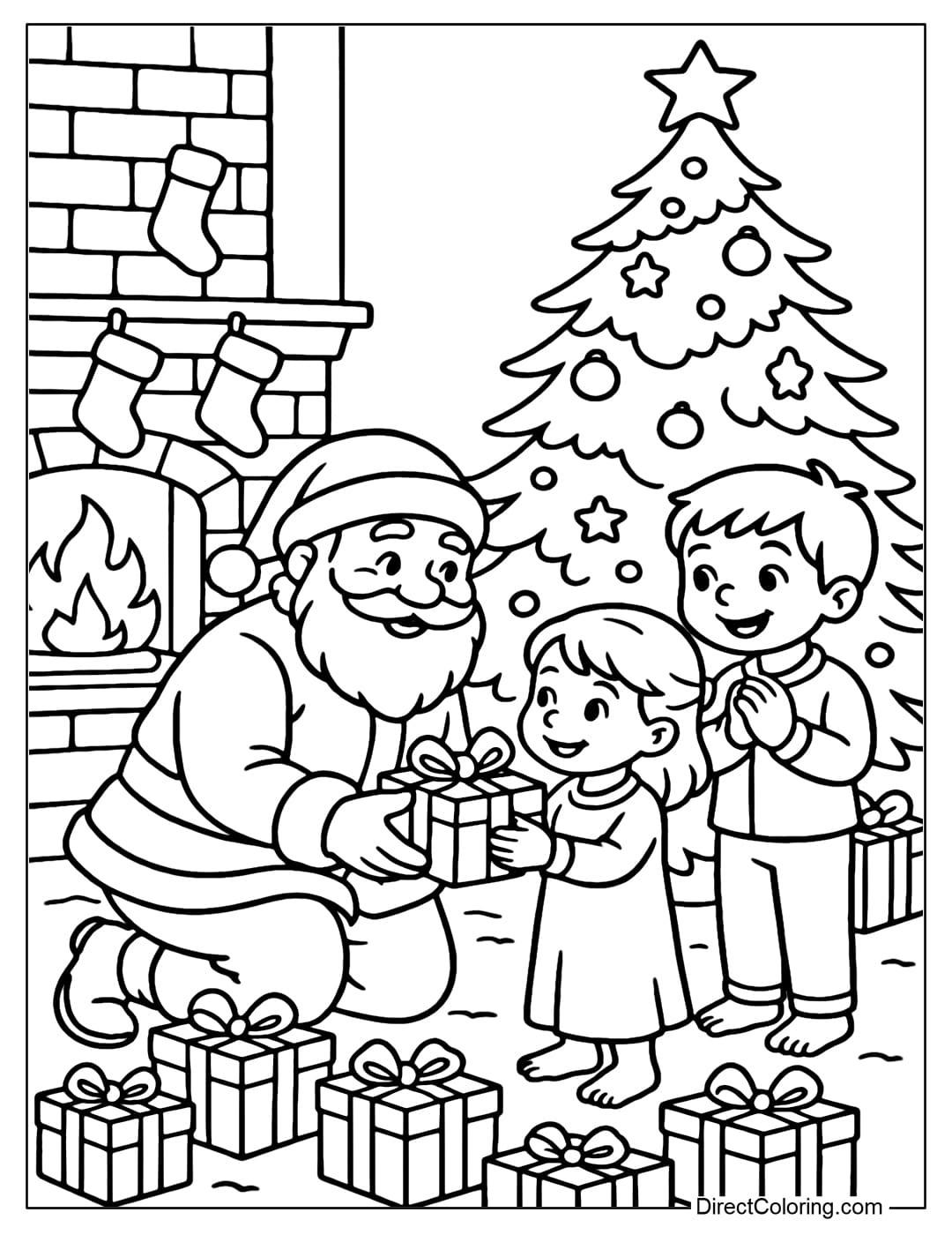 Christmas Coloring Pages - Free Pdf To Download And Print pertaining to Christmas Colouring Pages Printable