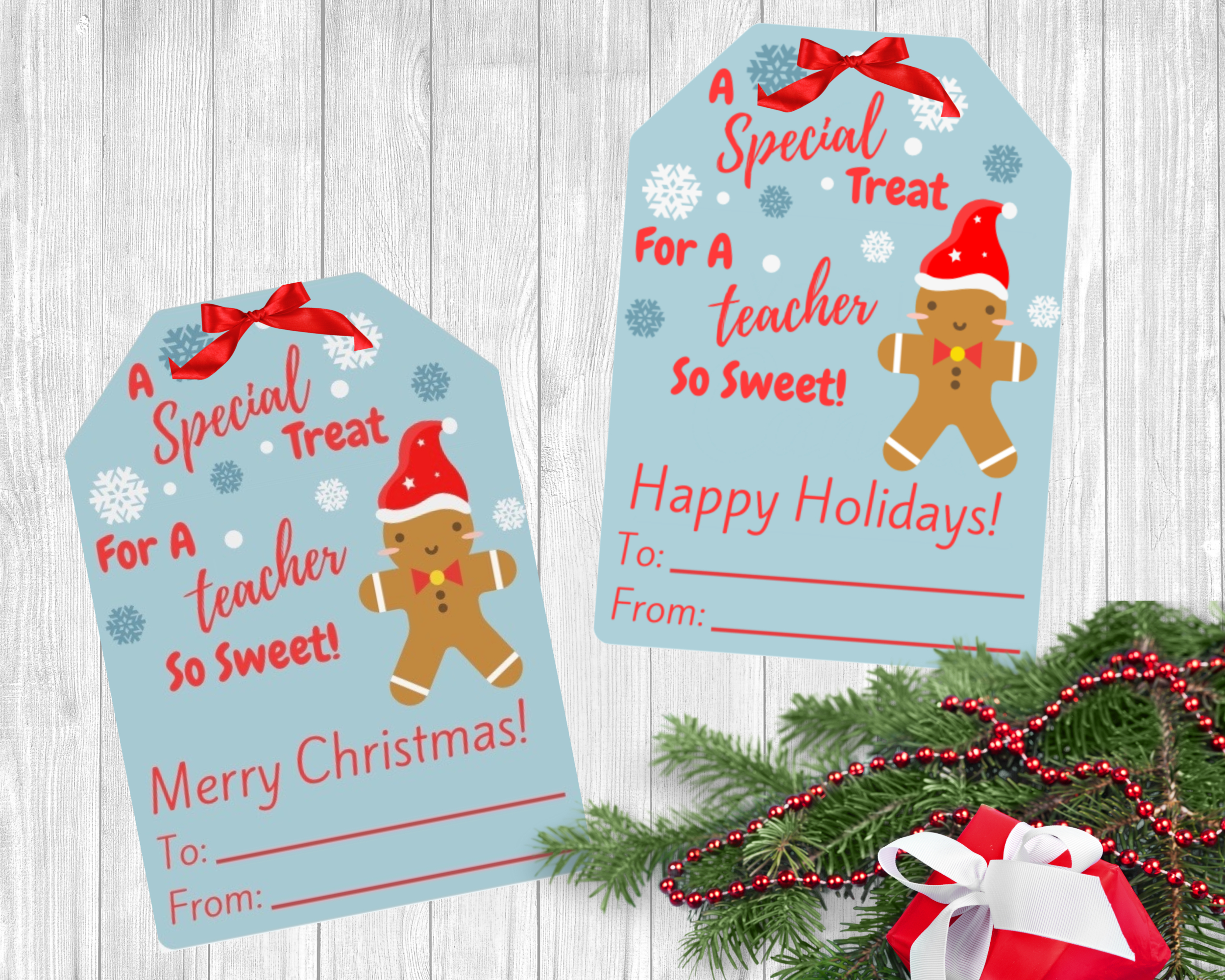 Christmas Gift Tags | Daycare Templates | Printable Daycare Forms inside Printable Christmas Tags For Teachers