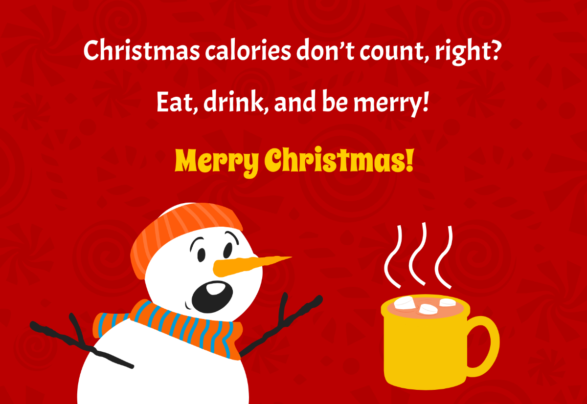 Free Funny Christmas Card Template To Edit Online in Free Printable Christmas Card Funny