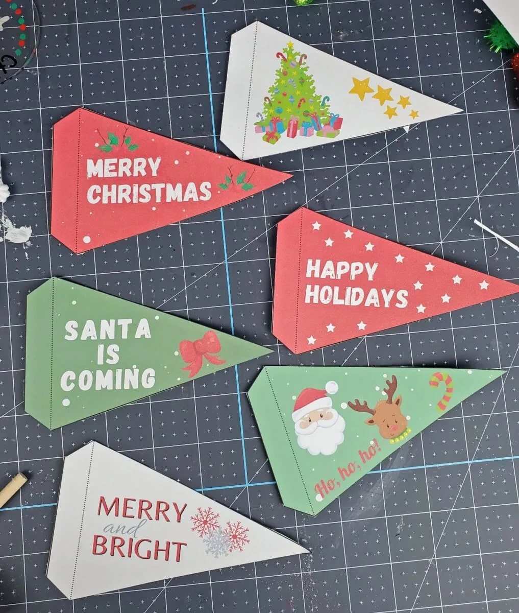 Free Printable Christmas Decorations To Print At Home! - Leap Of regarding Christmas Printable Decorations