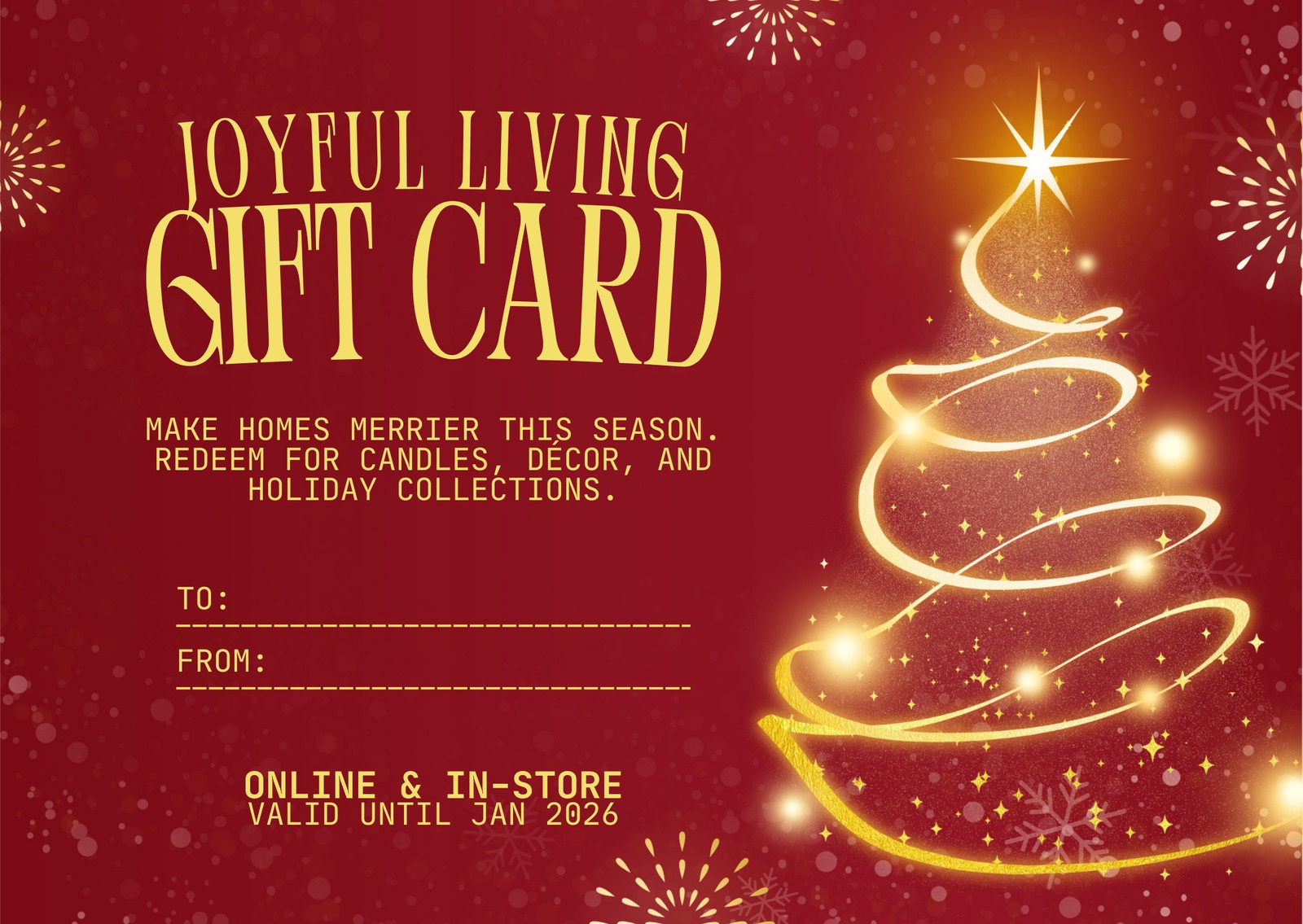 Free, Printable Custom Christmas Gift Certificate Templates | Canva intended for Christmas Gift Card Printable At Home