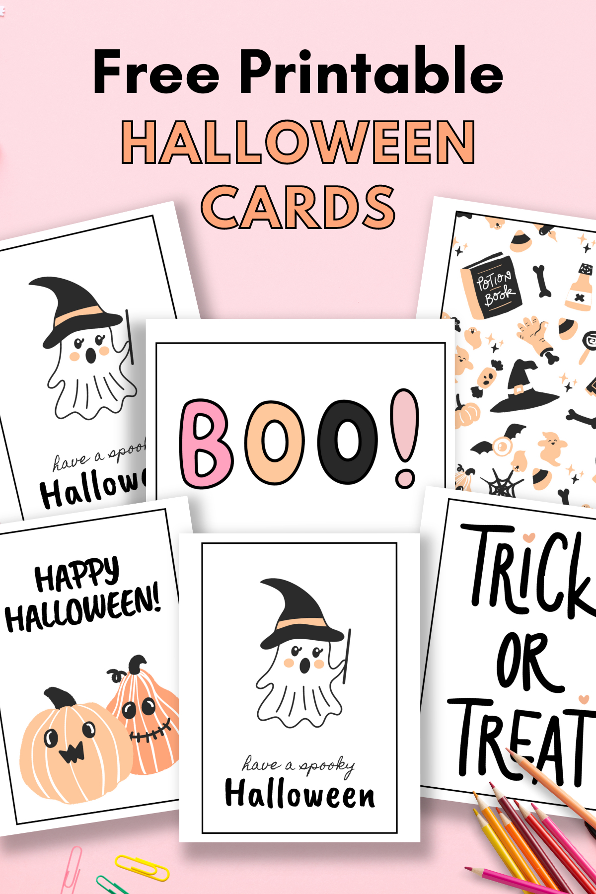 Free Printable Halloween Cards — Gathering Beauty regarding Halloween Thank You Cards Printable Free