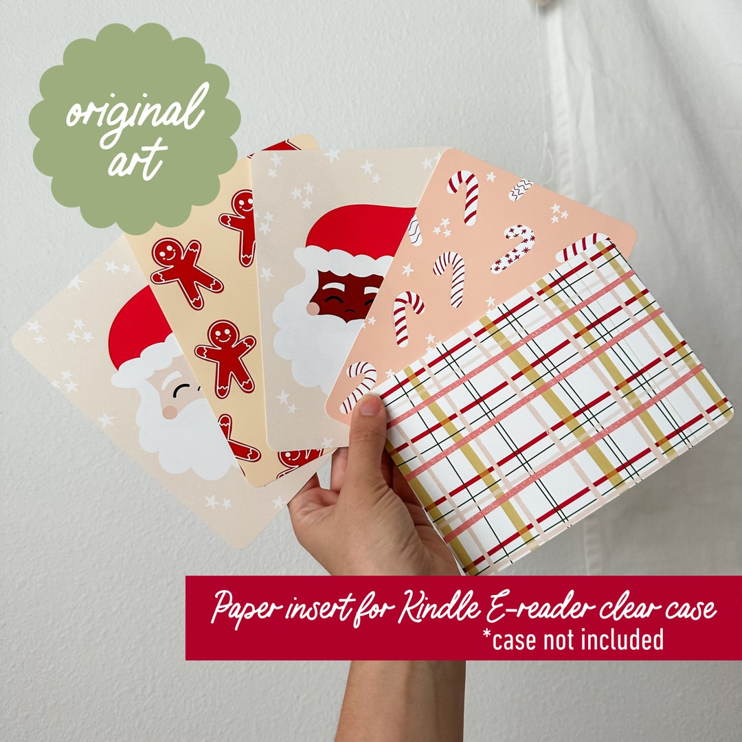 Original Art Cardstock Insert Cozy Christmas Holiday Launch For for Kindle Gift Card Printable Christmas