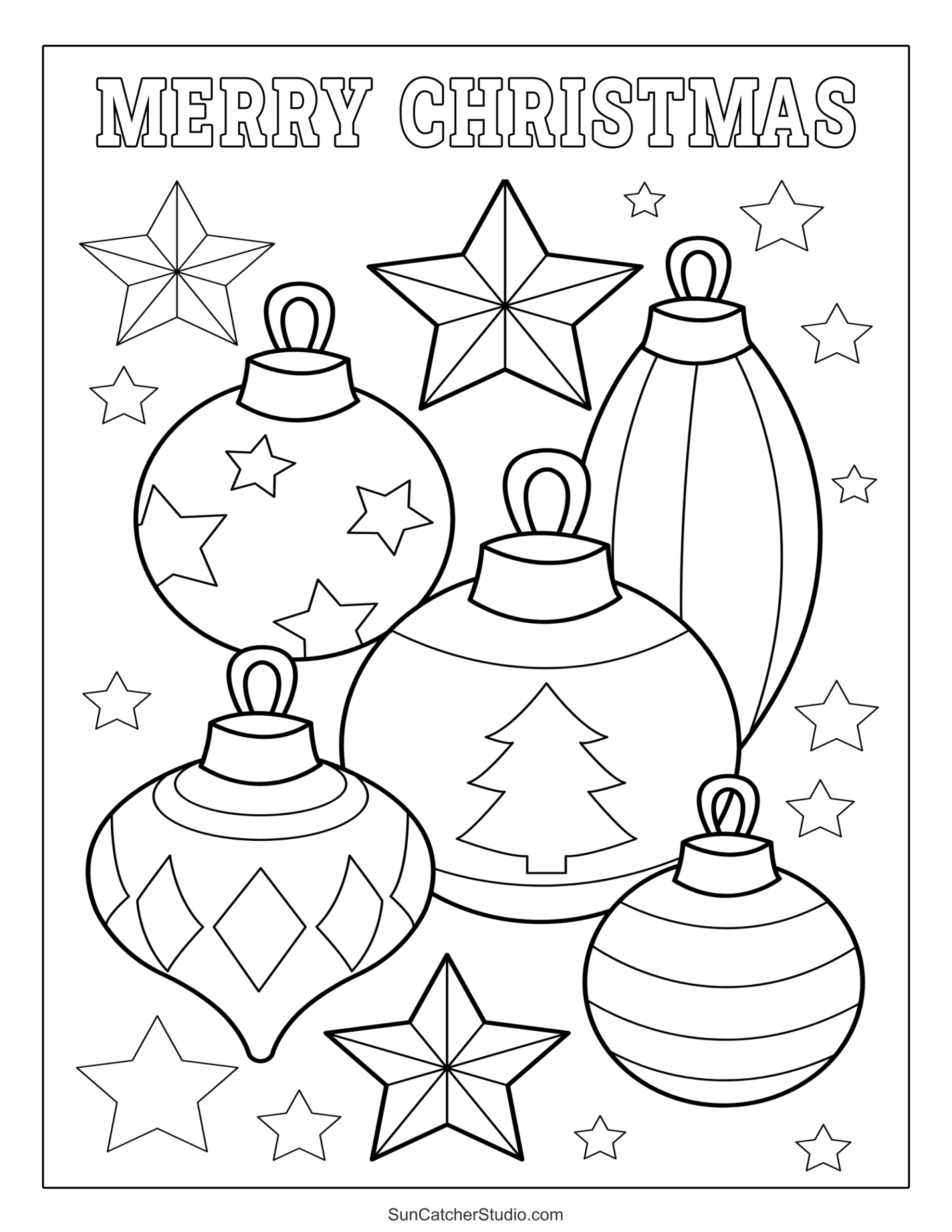 Printable Christmas Coloring Pages And Coloring Sheets – Free pertaining to Christmas Coloring Pages Printable