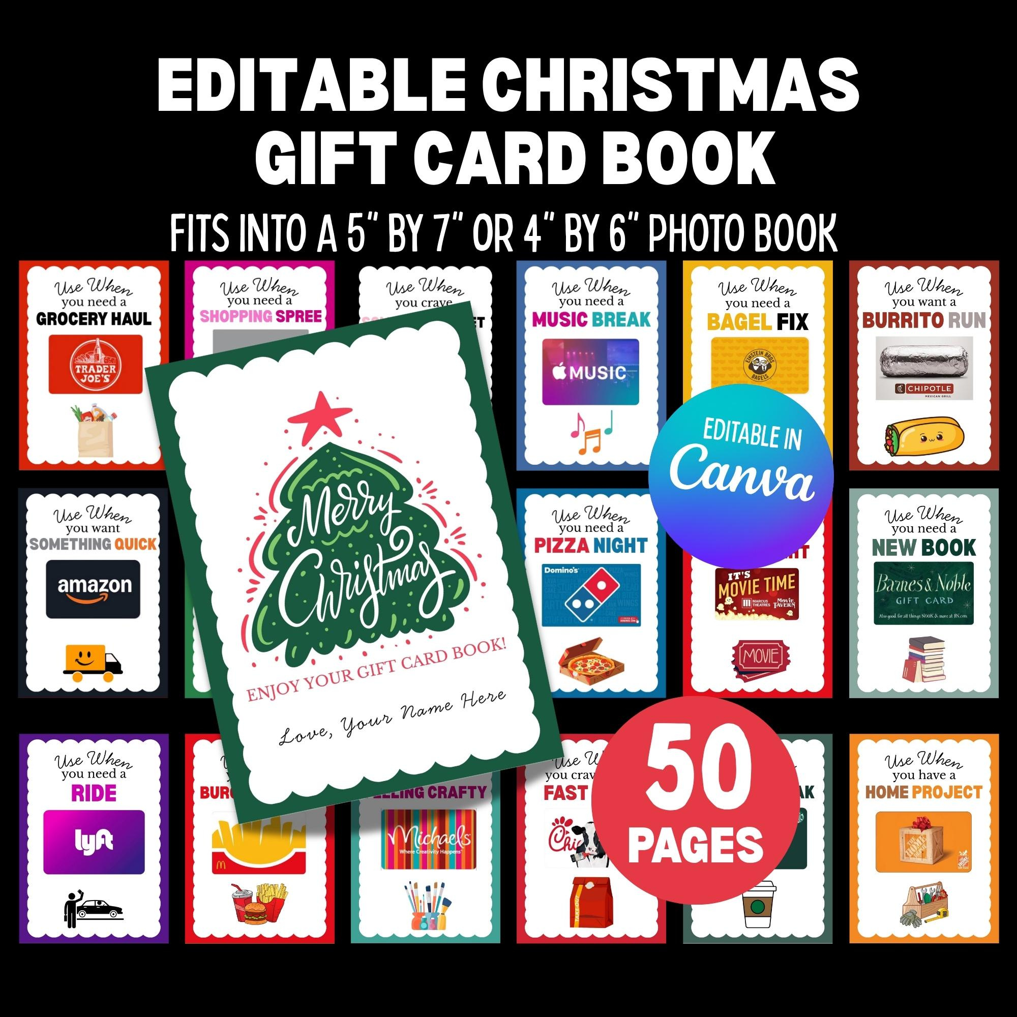 Printable Christmas Gift Card Books - 60+ Gift Ideas For 2025 regarding 50 Gift Card Amazon Christmas Printable
