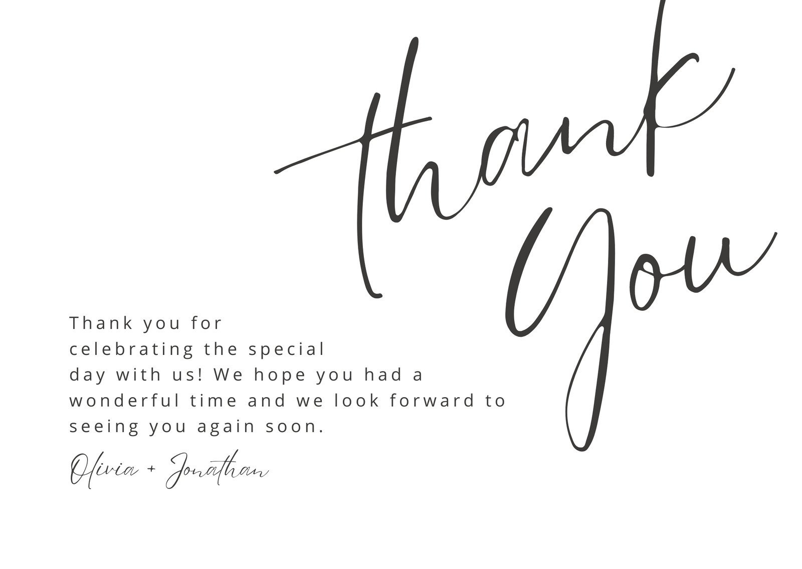 Printable, Customizable Thank You Card Templates | Canva within 4 H Thank You Cards Free Printable
