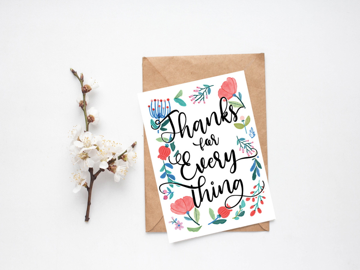Show Your Appreciation With This Gorgeous, Printable Mother&amp;#039;S Day with Homemade Thank You Cards Printable