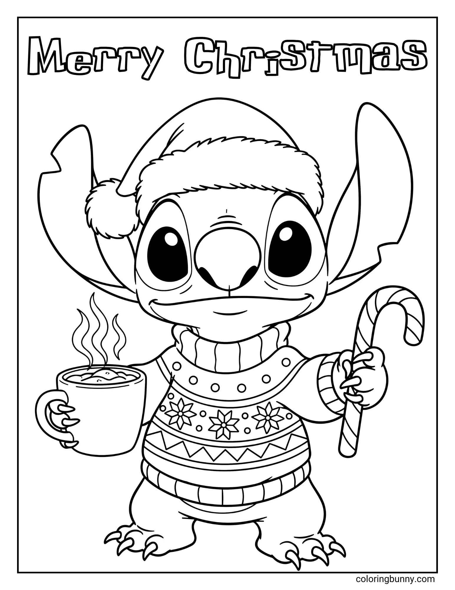 Stitch Christmas Coloring Pages (26 Free Printable Pdfs) with regard to Christmas Printable Coloring Pages
