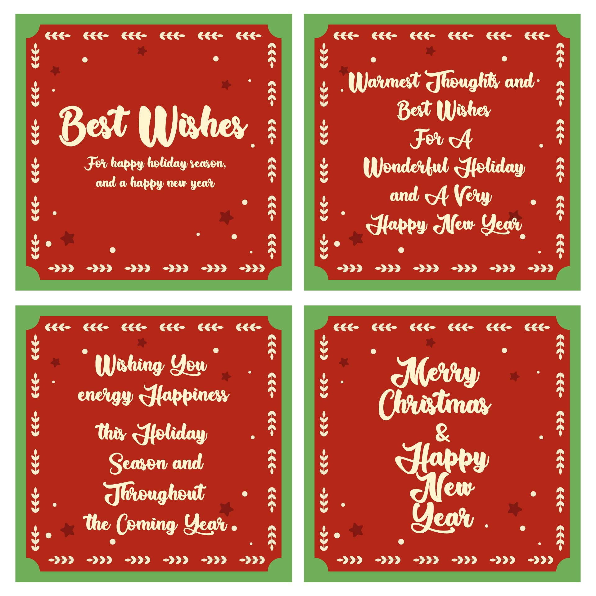 Verses For Cards - 10 Free Pdf Printables | Printablee intended for Free Printable Christmas Card Verses